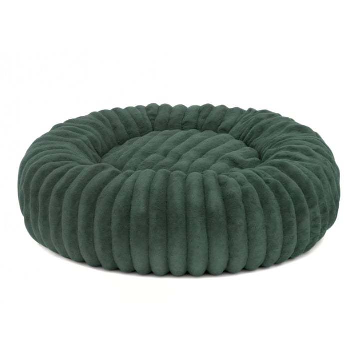 green dog bed meallow