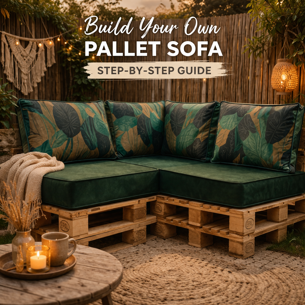 How to Build a Pallet Sofa (Step-by-Step Guide)