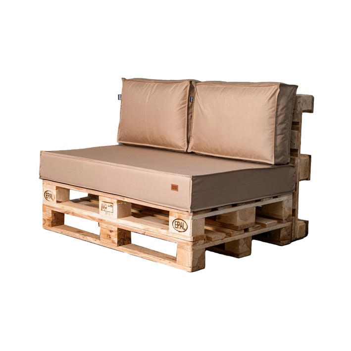 pallet cushion set cappuccino