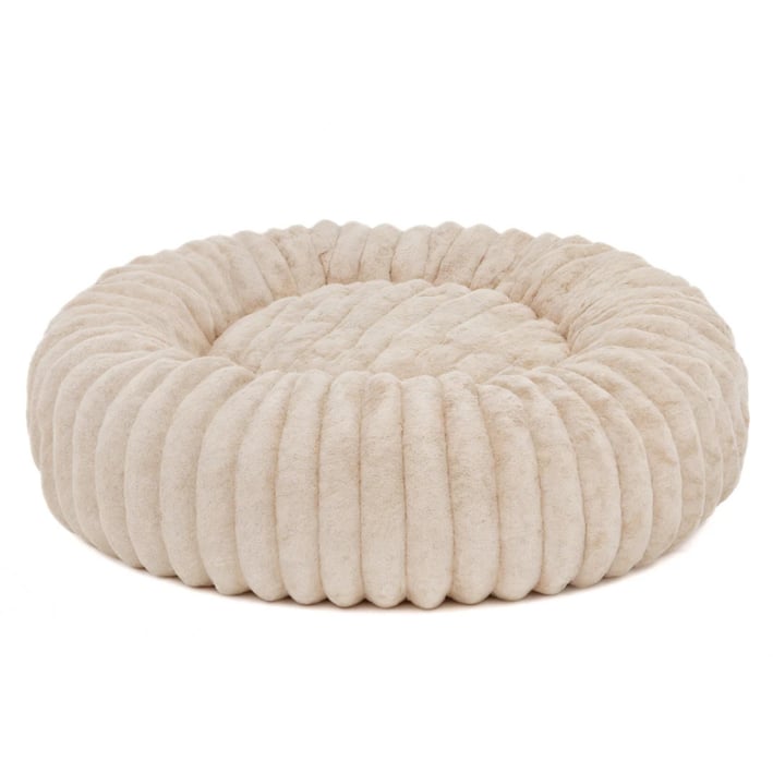 cream dog bed meallow