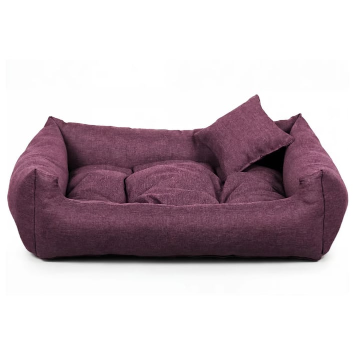 violet dog bed