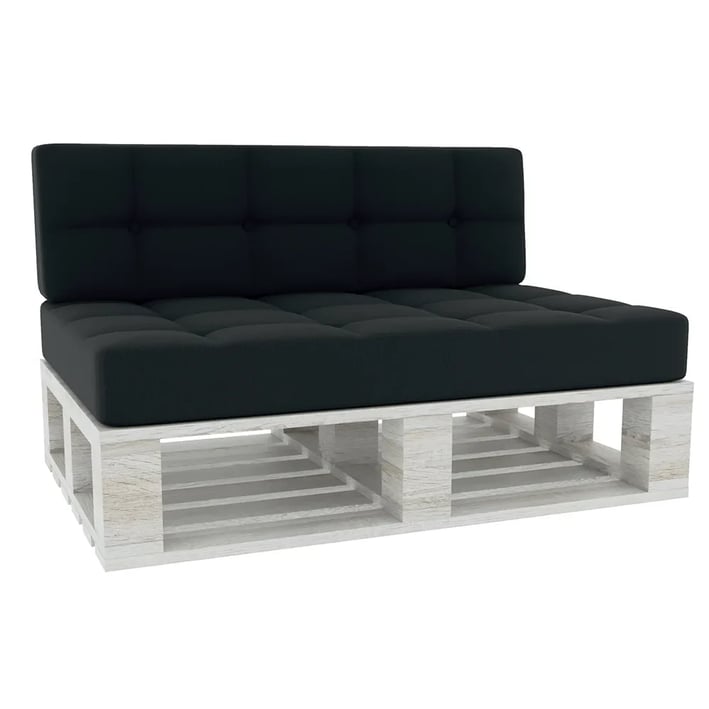 pallet cushion black