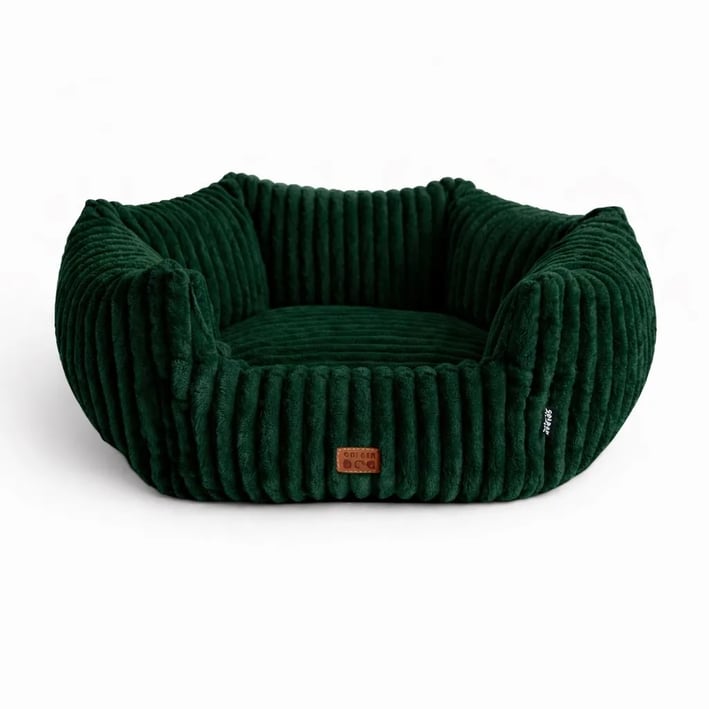 green dog bed luna