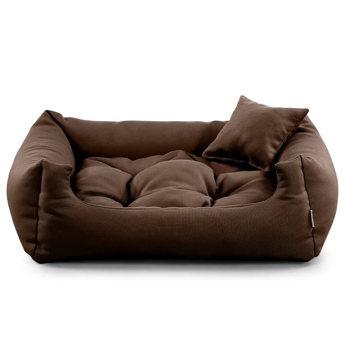 dark brown comfy nelo dog bed