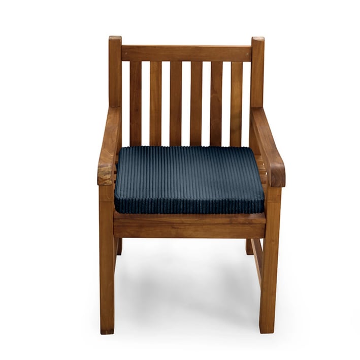 dark blue chair cushion