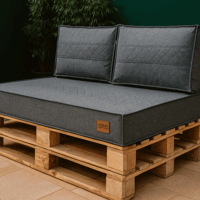 Outdoor cushion with Quilted Detailing