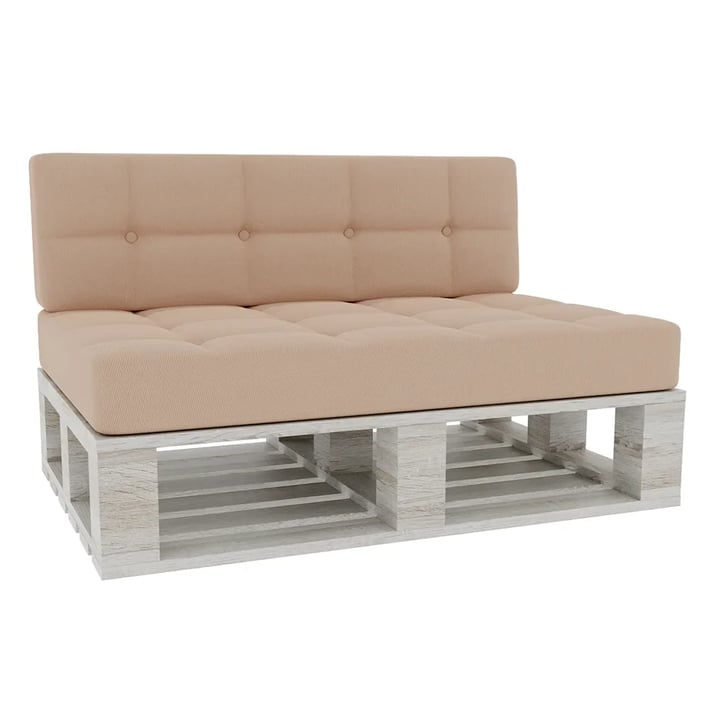 pallet cushion beige