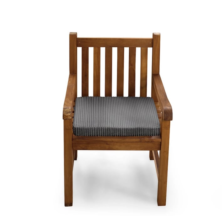 dark grey chair cushion