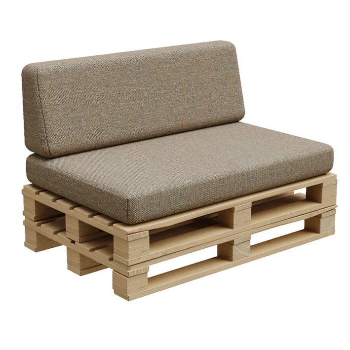 pallet set cushion beige
