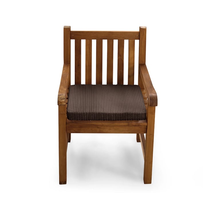 dark brown chair cushion