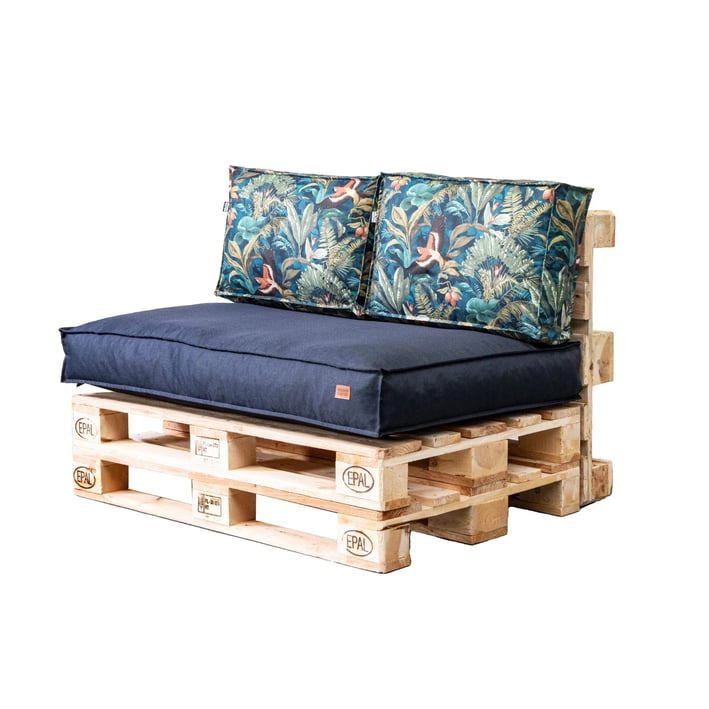 pallet cushions set birds