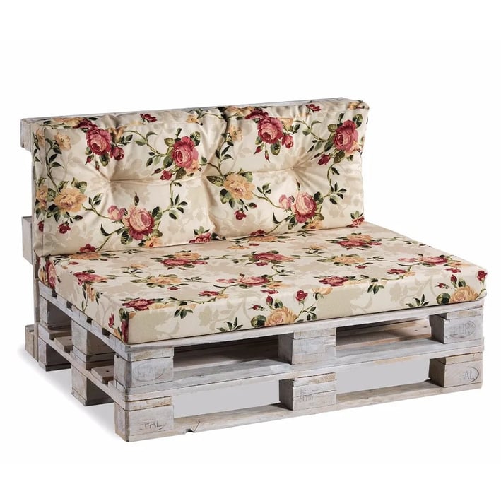 pallet cushions flower