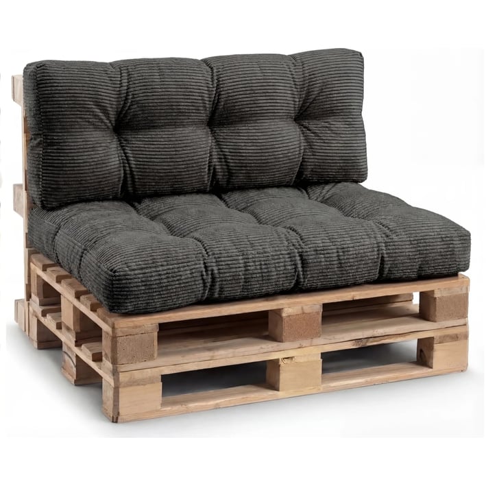 pallet cord cushion_Black