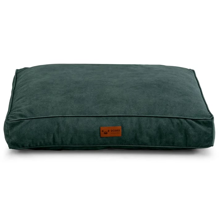 green dog bed