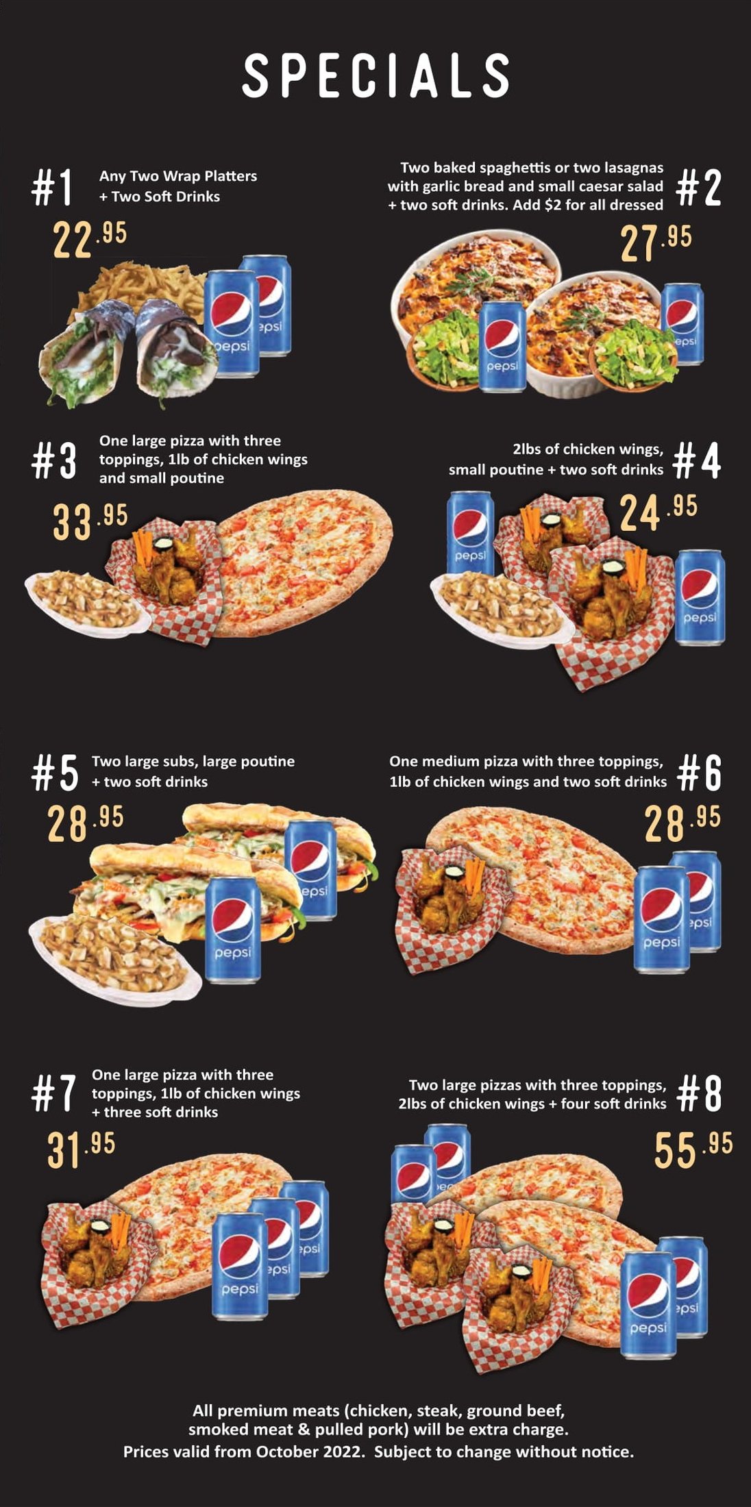 Our Menu The North Glengarry Restaurant