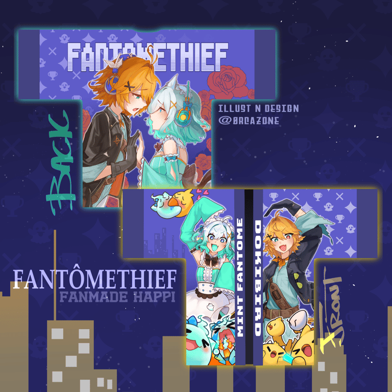 Unofficial FantomeThief Fan Happi Coat