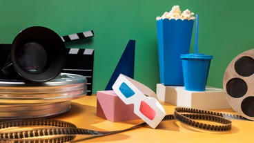 3d glasses and camera assortment