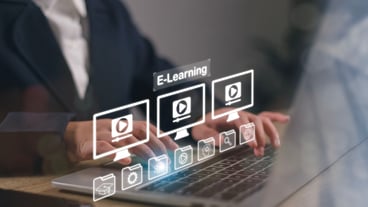 Elearning EdTech Education Technology elearning online learning internet technology concept