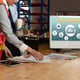 Elearning website with sofware for student to study on the internet snugly