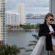 Sexy confident business woman wearing a fashion business outfit suit young female director startup b