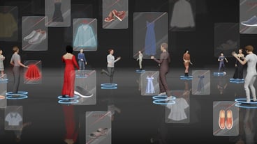 Metaverse online store clothing and footwear stores Avatar with legs Sell items in Metaverse