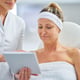 A scene of medical cosmetology treatments botox injection