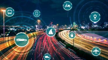Intelligent transportation technology concept for future automobile traffic on the road