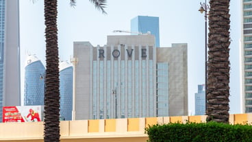 Dubai United Arab Emirates June 21 2023 Rove hotel in Dubai