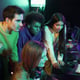 Medium shot of players watching a colleague play