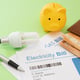 Electricity bill euro banknote light bulb and piggy bank Savings on household costs