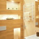 Interior of modern bathroom