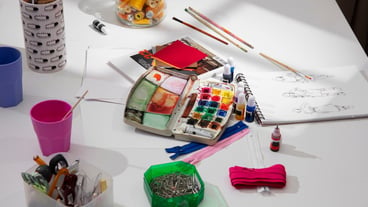 Elements for fashion designing in the studio