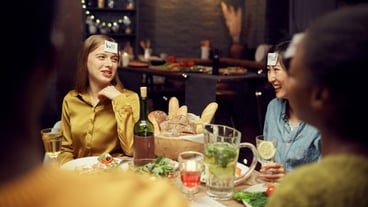 Playing Guessing Game at Dinner