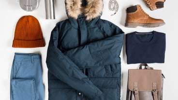 Winter men's base wardrobe