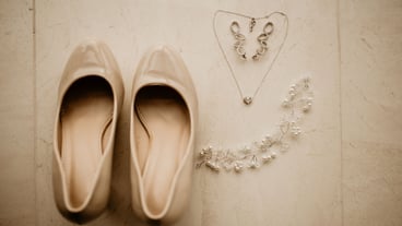 Bride's Accessories on wedding day