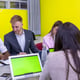 Diverse business team collaboration at work