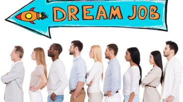 Waiting in a row. Side view of confident diverse group of people in smart casual wear looking away while standing in a row and against white background