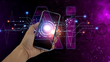 The concept of using artificial intelligence AI to control the system the industry that uses artificial intelligence