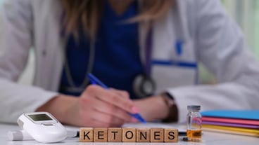The Role of Health Professionals in Monitoring Ketones within a Clinical Healthcare Setting
