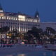 The InterContinental Carlton Cannes at dusk