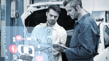 Engineering interface against customer listening to his mechanic