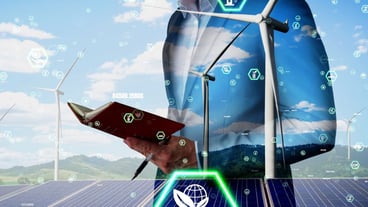 Conceptual environmental conservation and sustainable ESG development