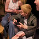 Young man playing video game