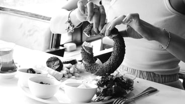Rich and delicious Turkish breakfast