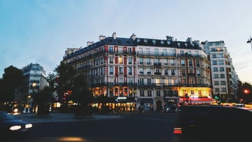 View of buildings in city