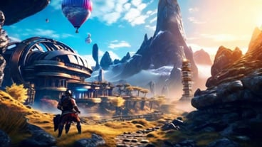 Action game background high quality