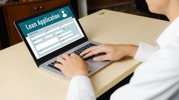Online loan application form for modish digital information collection