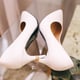 Wedding shoes gold rings on a beautiful background wedding ceremony gathering bride and groom Mr and Mrs young family happy day love and forever together love storry