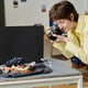 Photographer taking pictures of fresh fruits