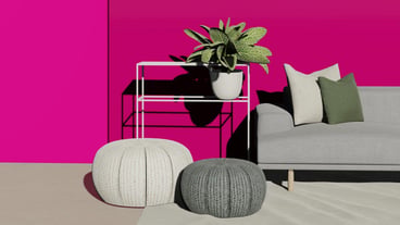 3d rendering of interiors